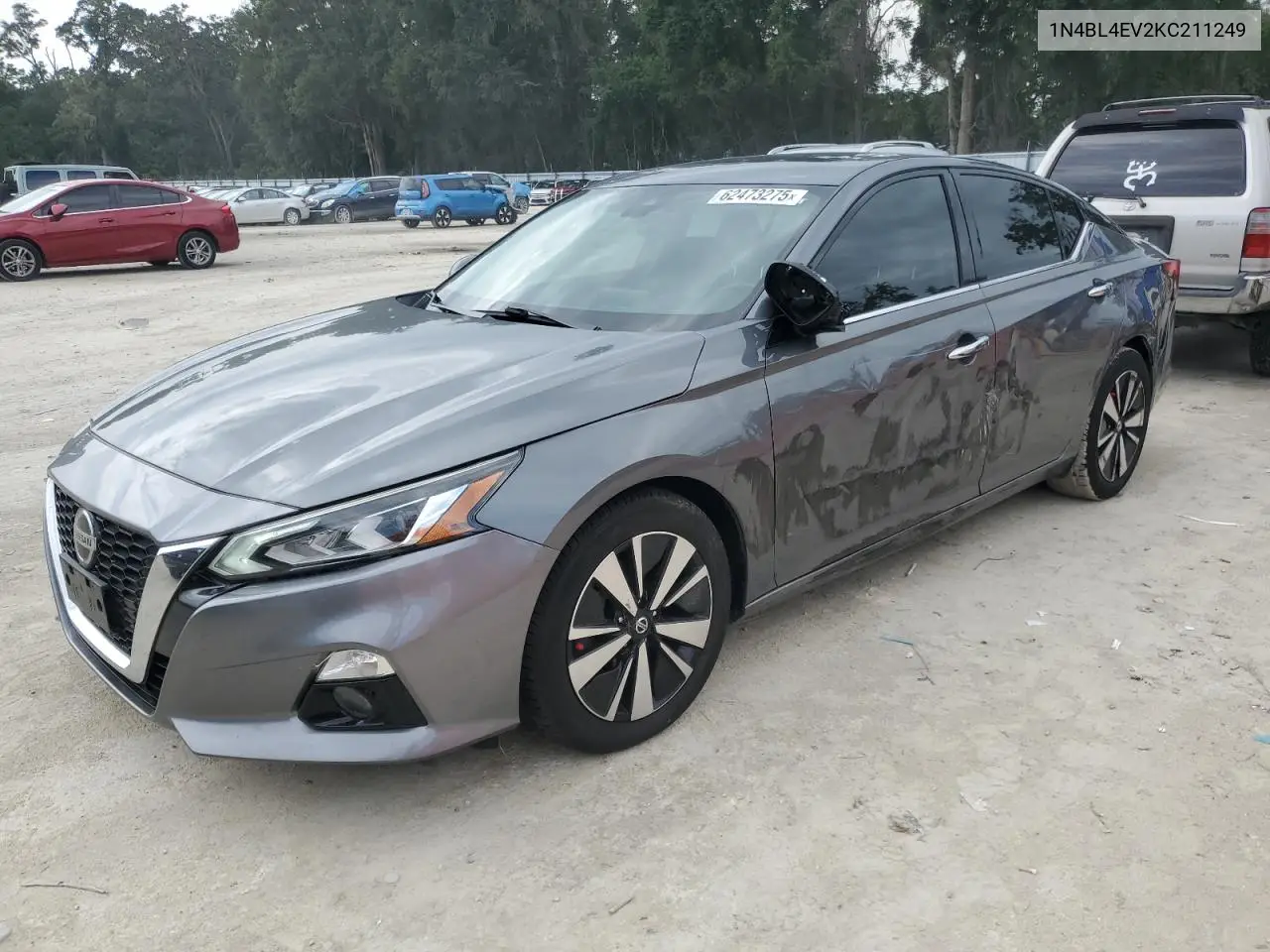 2019 Nissan Altima Sl VIN: 1N4BL4EV2KC211249 Lot: 62473275