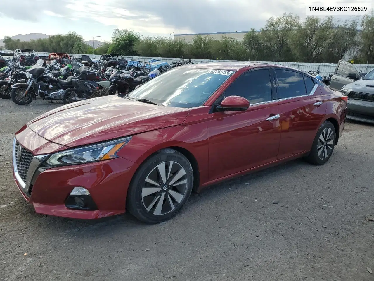 2019 Nissan Altima Sl VIN: 1N4BL4EV3KC126629 Lot: 63102735