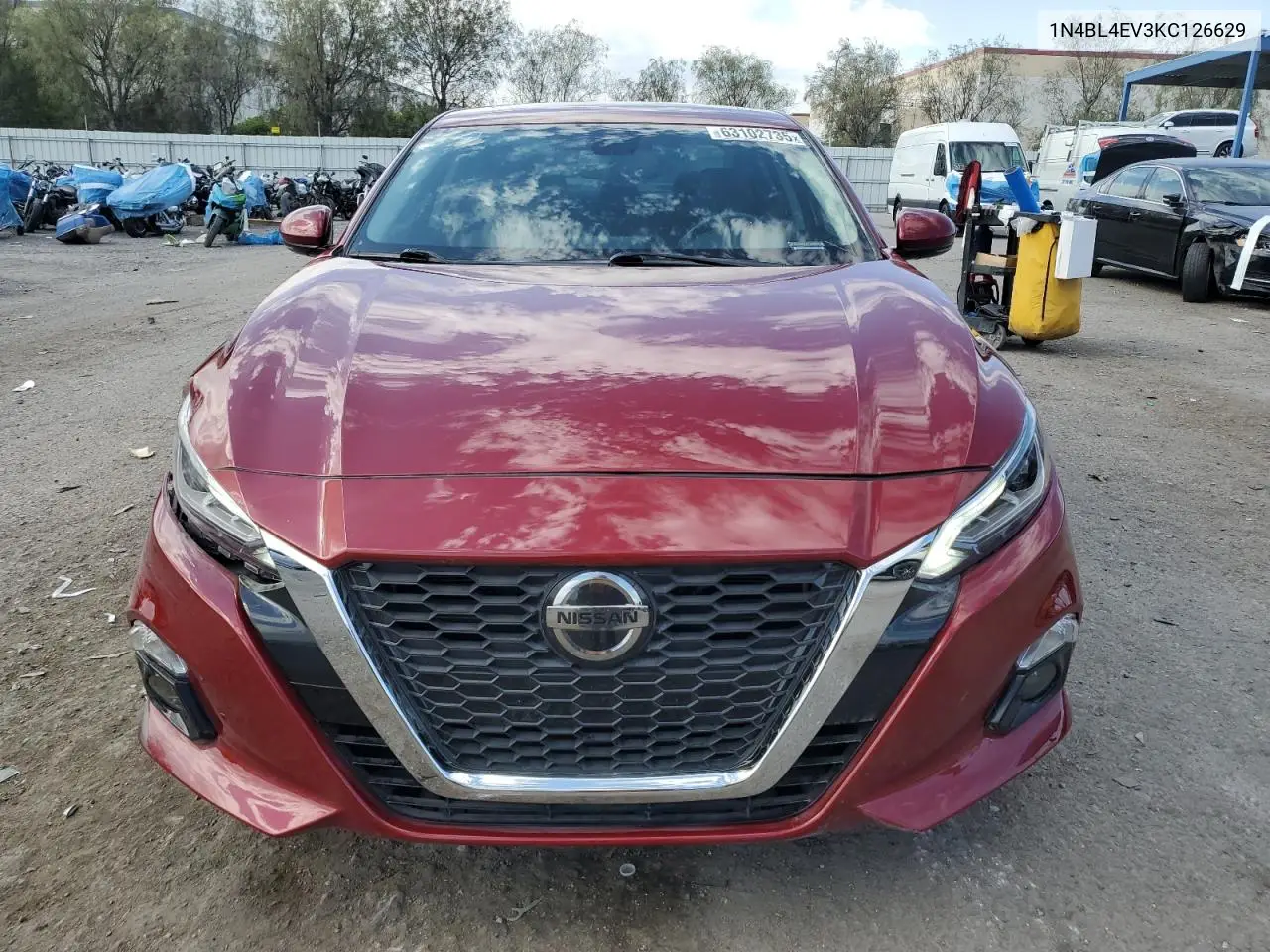 2019 Nissan Altima Sl VIN: 1N4BL4EV3KC126629 Lot: 63102735