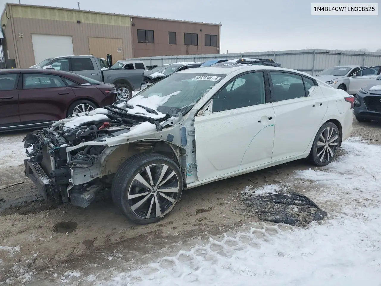 2020 Nissan Altima Sr VIN: 1N4BL4CW1LN308525 Lot: 45473145