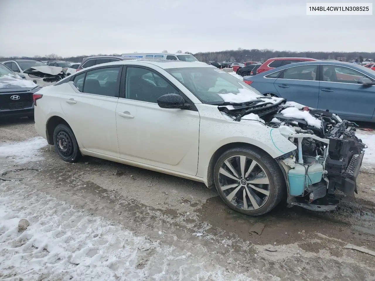 2020 Nissan Altima Sr VIN: 1N4BL4CW1LN308525 Lot: 45473145