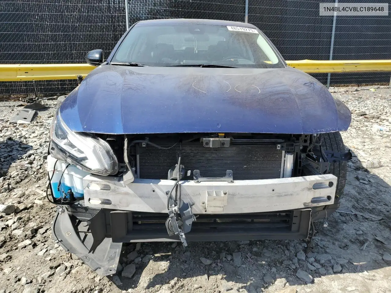 2020 Nissan Altima Sr VIN: 1N4BL4CV8LC189648 Lot: 48519275