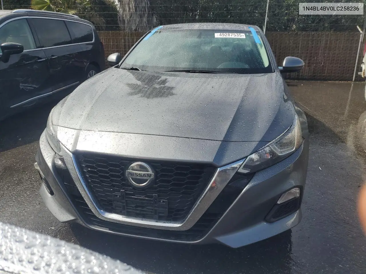2020 Nissan Altima S VIN: 1N4BL4BV0LC258236 Lot: 49287535