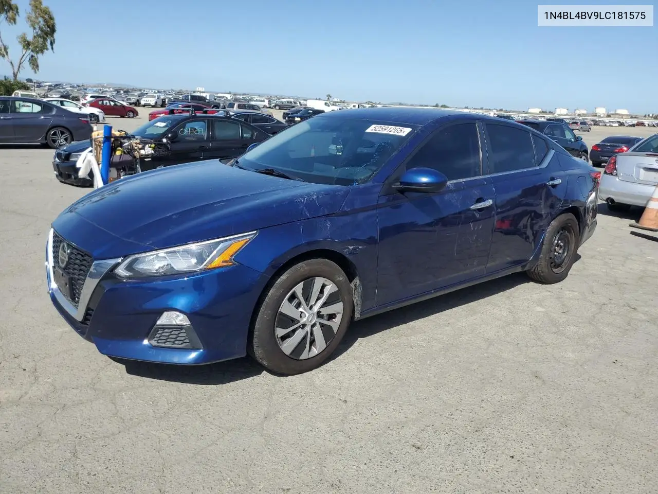 2020 Nissan Altima S VIN: 1N4BL4BV9LC181575 Lot: 52591265