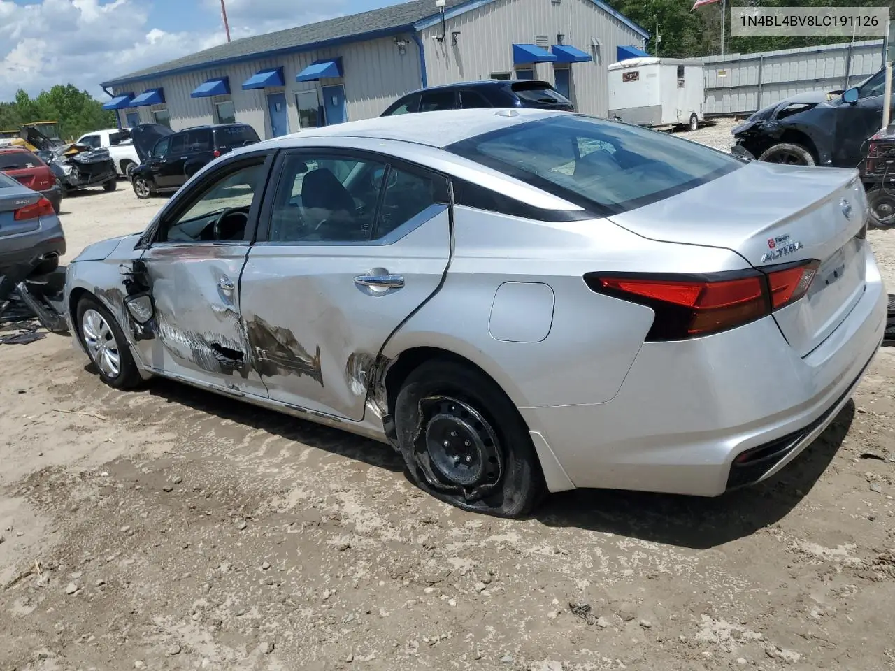2020 Nissan Altima S VIN: 1N4BL4BV8LC191126 Lot: 55745605