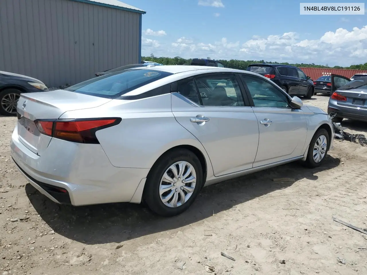 2020 Nissan Altima S VIN: 1N4BL4BV8LC191126 Lot: 55745605