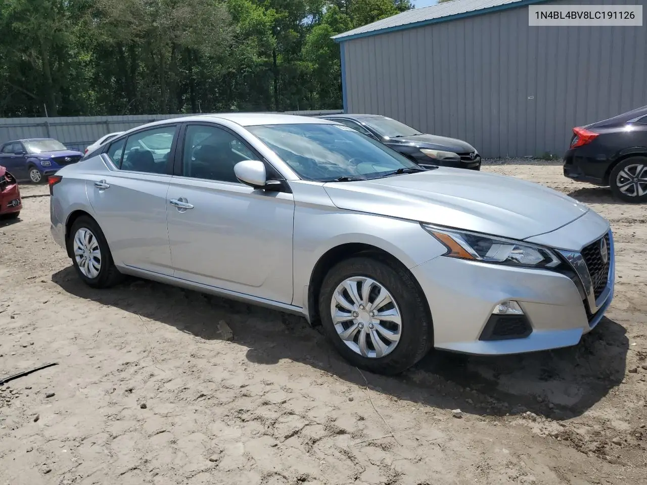 2020 Nissan Altima S VIN: 1N4BL4BV8LC191126 Lot: 55745605
