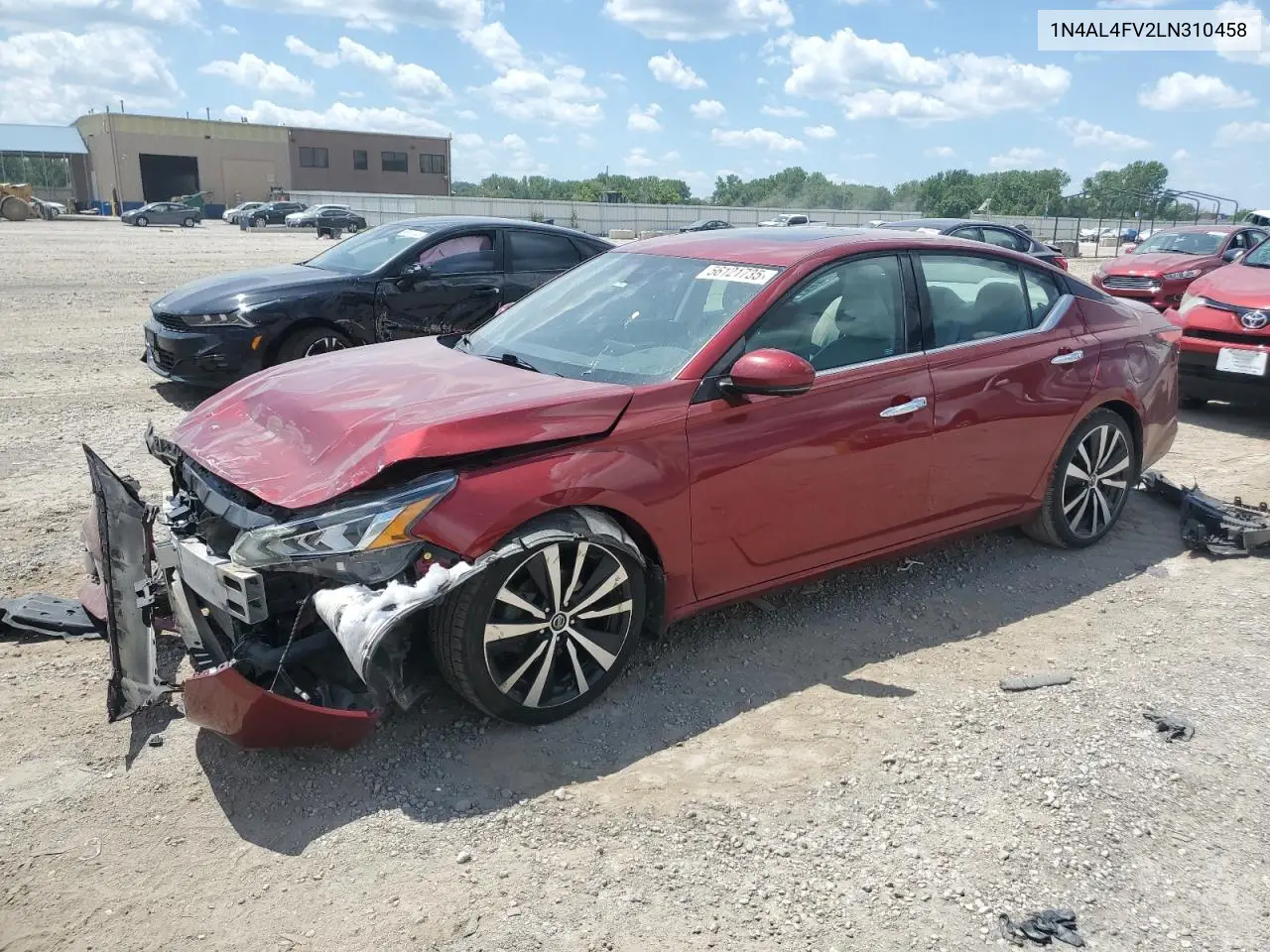 2020 Nissan Altima Platinum VIN: 1N4AL4FV2LN310458 Lot: 56121735
