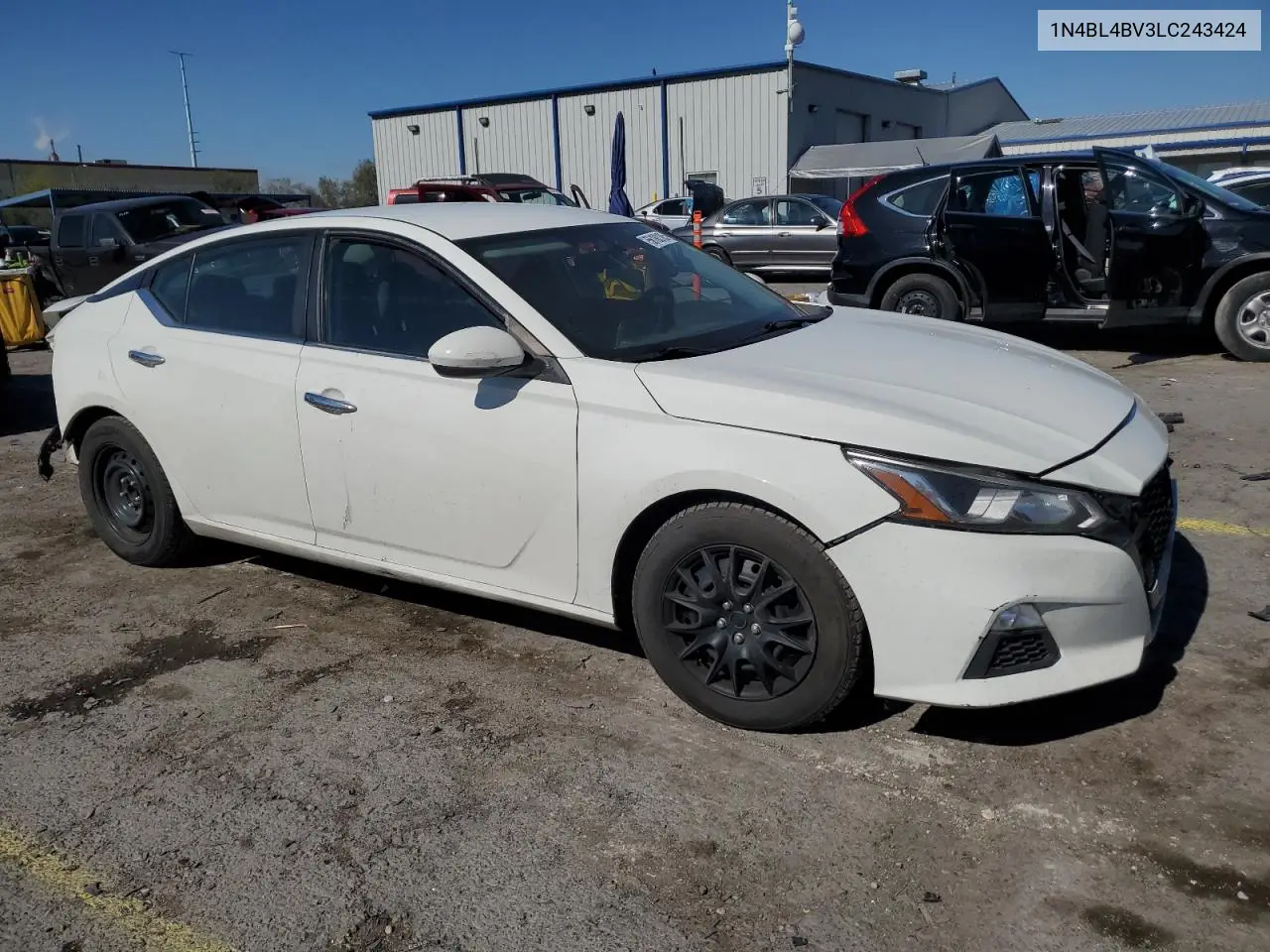 2020 Nissan Altima S VIN: 1N4BL4BV3LC243424 Lot: 56180185