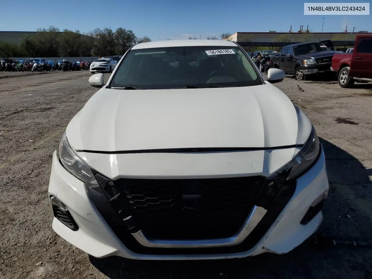 2020 Nissan Altima S VIN: 1N4BL4BV3LC243424 Lot: 56180185