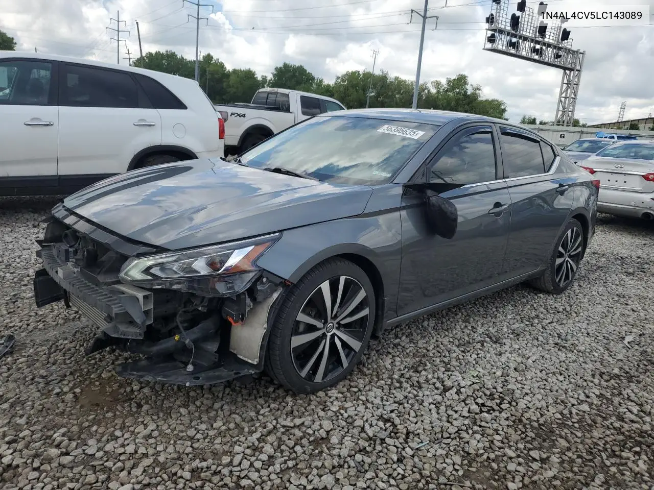 2020 Nissan Altima Sr VIN: 1N4AL4CV5LC143089 Lot: 56395635