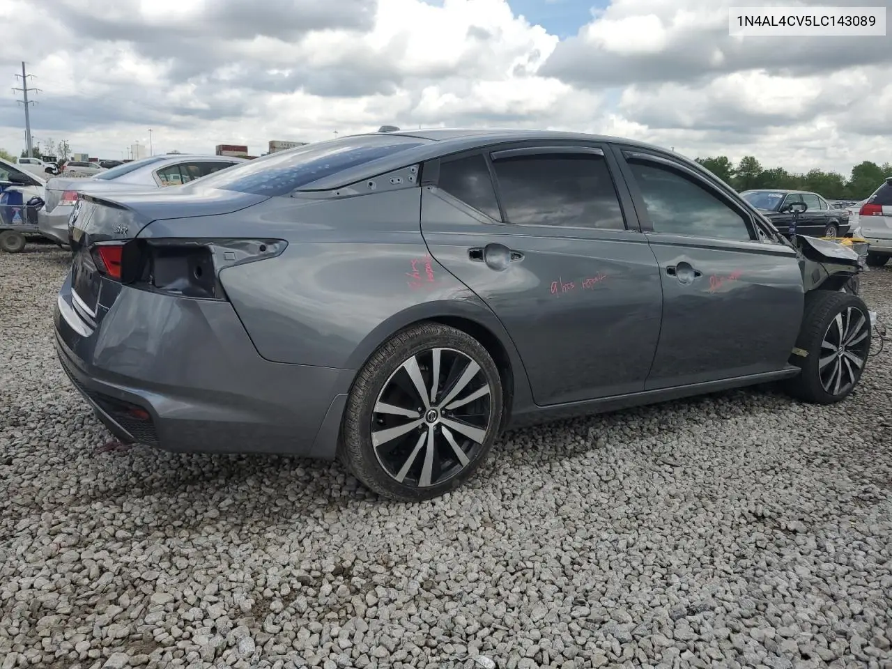 2020 Nissan Altima Sr VIN: 1N4AL4CV5LC143089 Lot: 56395635