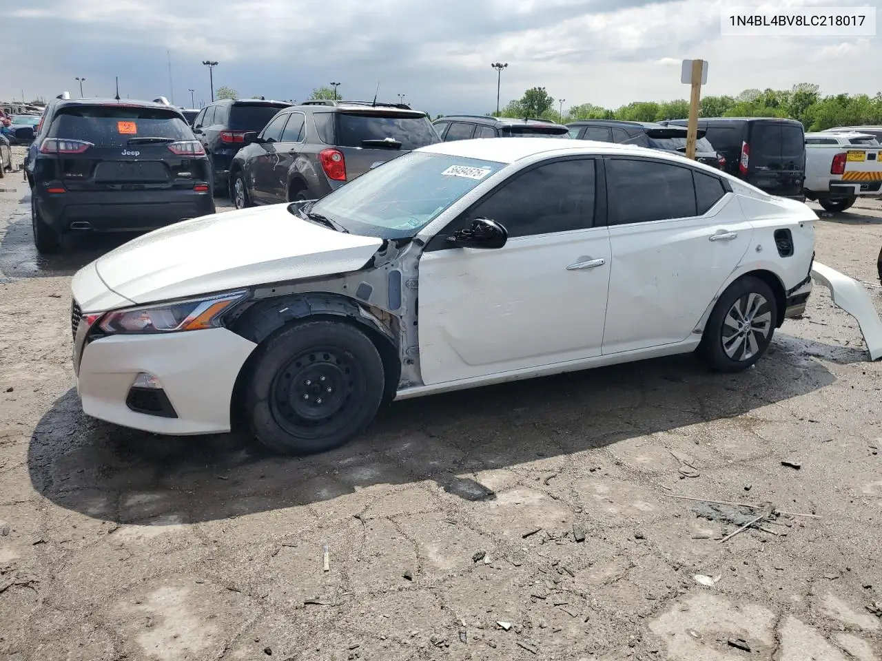 2020 Nissan Altima S VIN: 1N4BL4BV8LC218017 Lot: 56494575