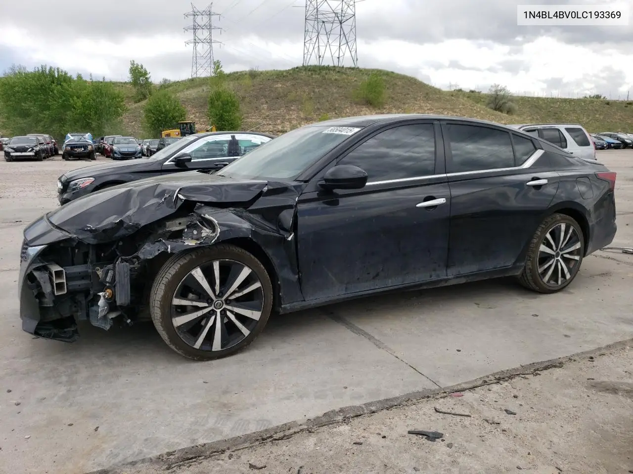 2020 Nissan Altima S VIN: 1N4BL4BV0LC193369 Lot: 56504015
