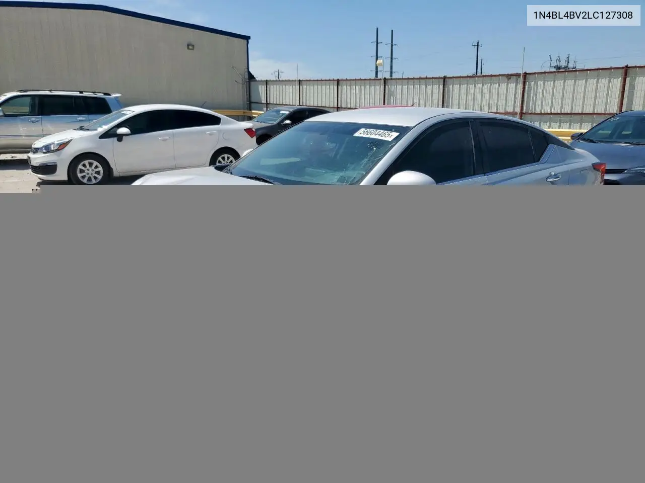 2020 Nissan Altima S VIN: 1N4BL4BV2LC127308 Lot: 56604465