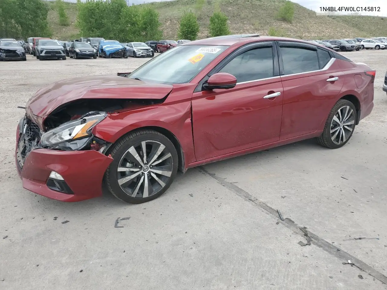 2020 Nissan Altima Platinum VIN: 1N4BL4FW0LC145812 Lot: 56656265
