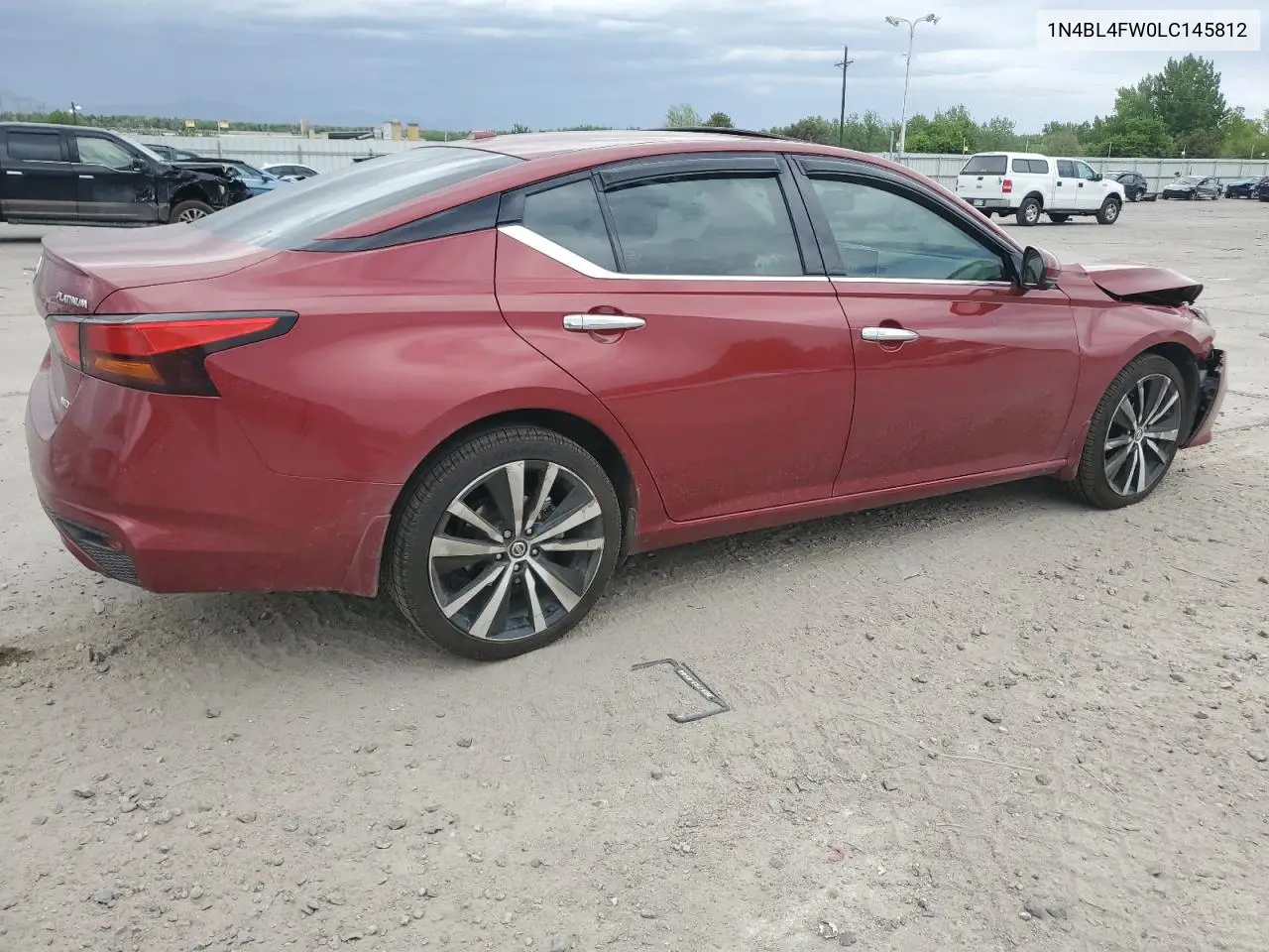 2020 Nissan Altima Platinum VIN: 1N4BL4FW0LC145812 Lot: 56656265
