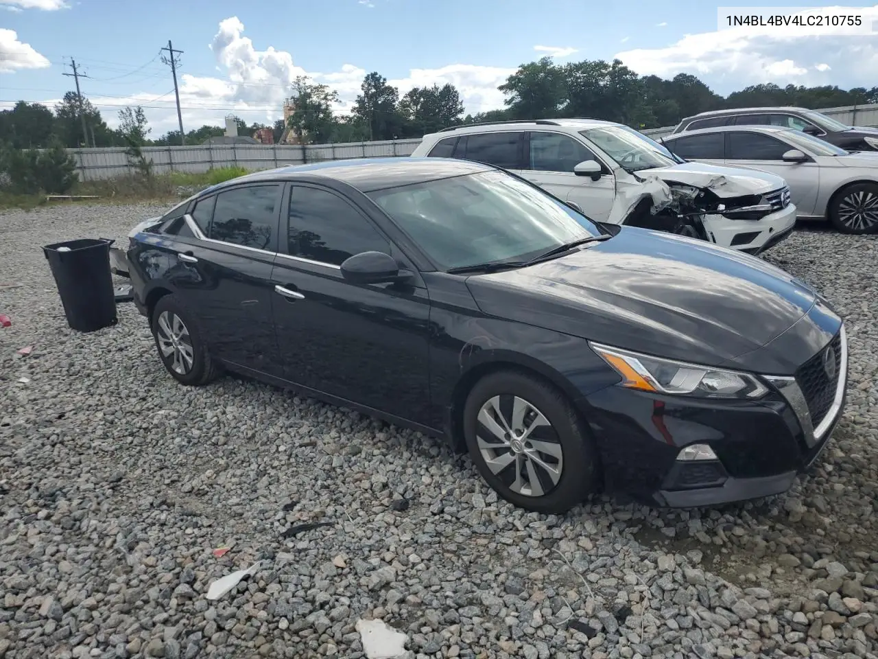 2020 Nissan Altima S VIN: 1N4BL4BV4LC210755 Lot: 56727335