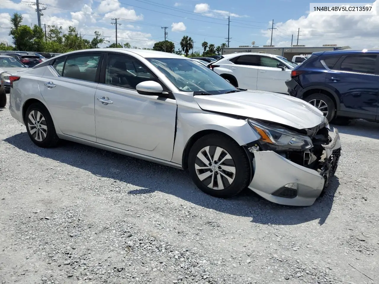 2020 Nissan Altima S VIN: 1N4BL4BV5LC213597 Lot: 56784225