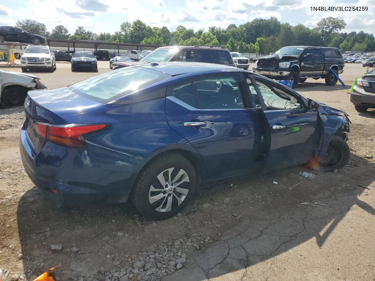 2020 Nissan Altima S VIN: 1N4BL4BV3LC254259 Lot: 56827935