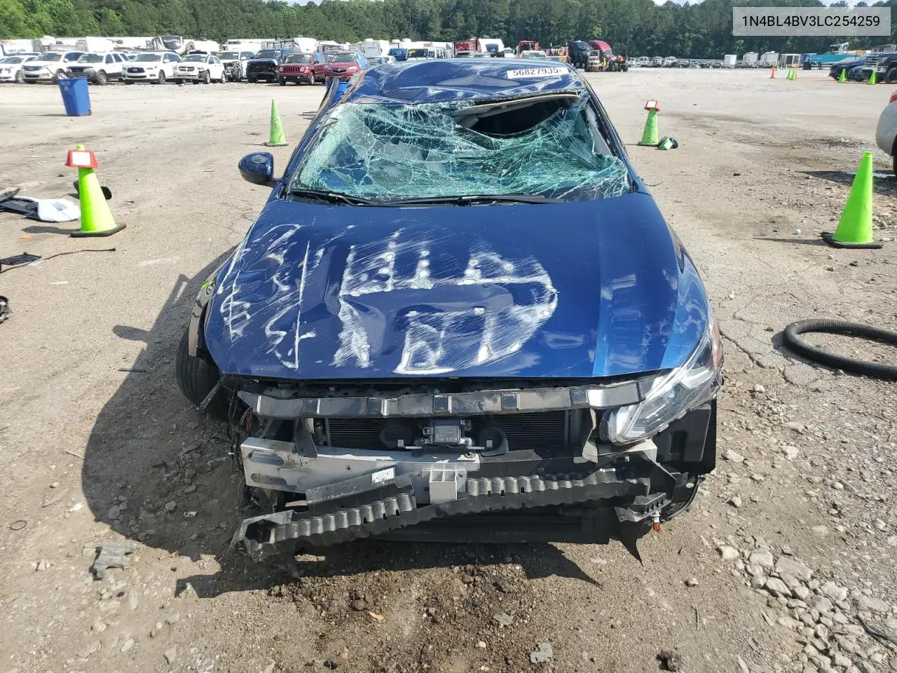 2020 Nissan Altima S VIN: 1N4BL4BV3LC254259 Lot: 56827935