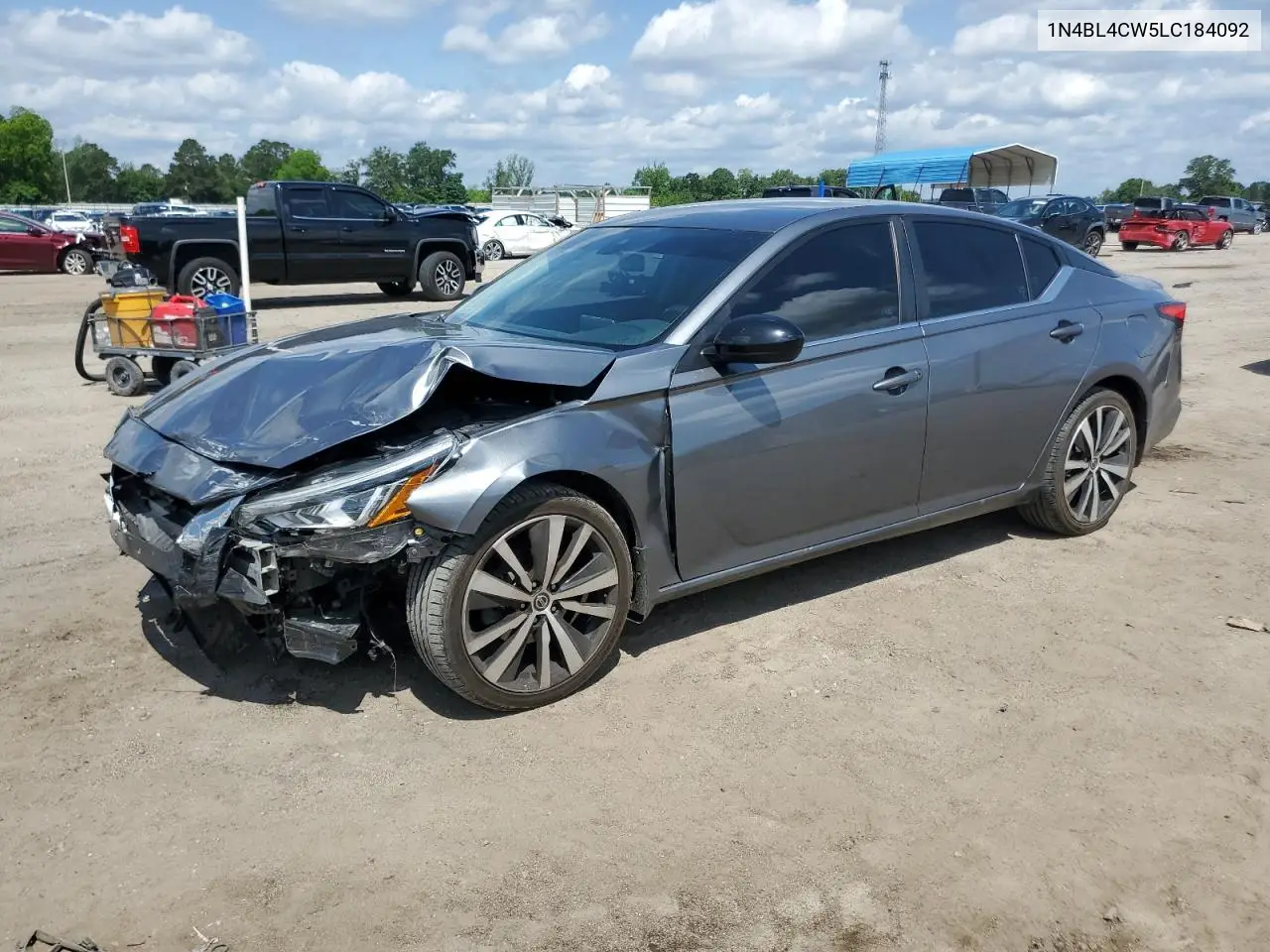 2020 Nissan Altima Sr VIN: 1N4BL4CW5LC184092 Lot: 56938515