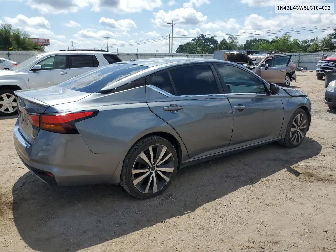 2020 Nissan Altima Sr VIN: 1N4BL4CW5LC184092 Lot: 56938515