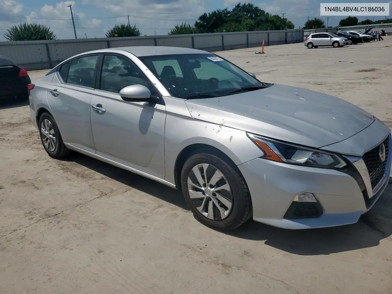 2020 Nissan Altima S VIN: 1N4BL4BV4LC186036 Lot: 62168175