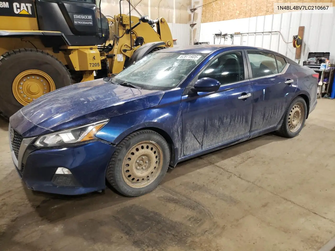 2020 Nissan Altima S VIN: 1N4BL4BV7LC210667 Lot: 62871905