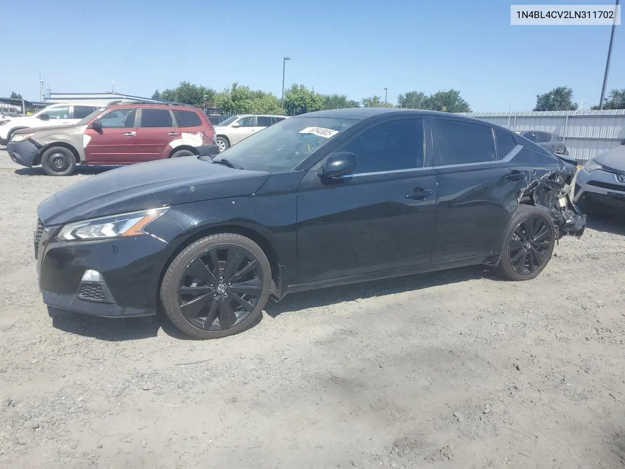 2020 Nissan Altima Sr VIN: 1N4BL4CV2LN311702 Lot: 62940805