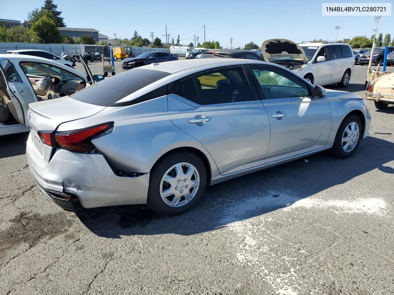 2020 Nissan Altima S VIN: 1N4BL4BV7LC280721 Lot: 63210475