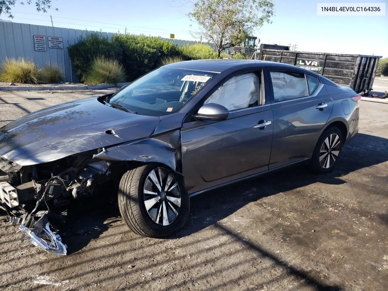 2020 Nissan Altima Sl VIN: 1N4BL4EV0LC164336 Lot: 63345715