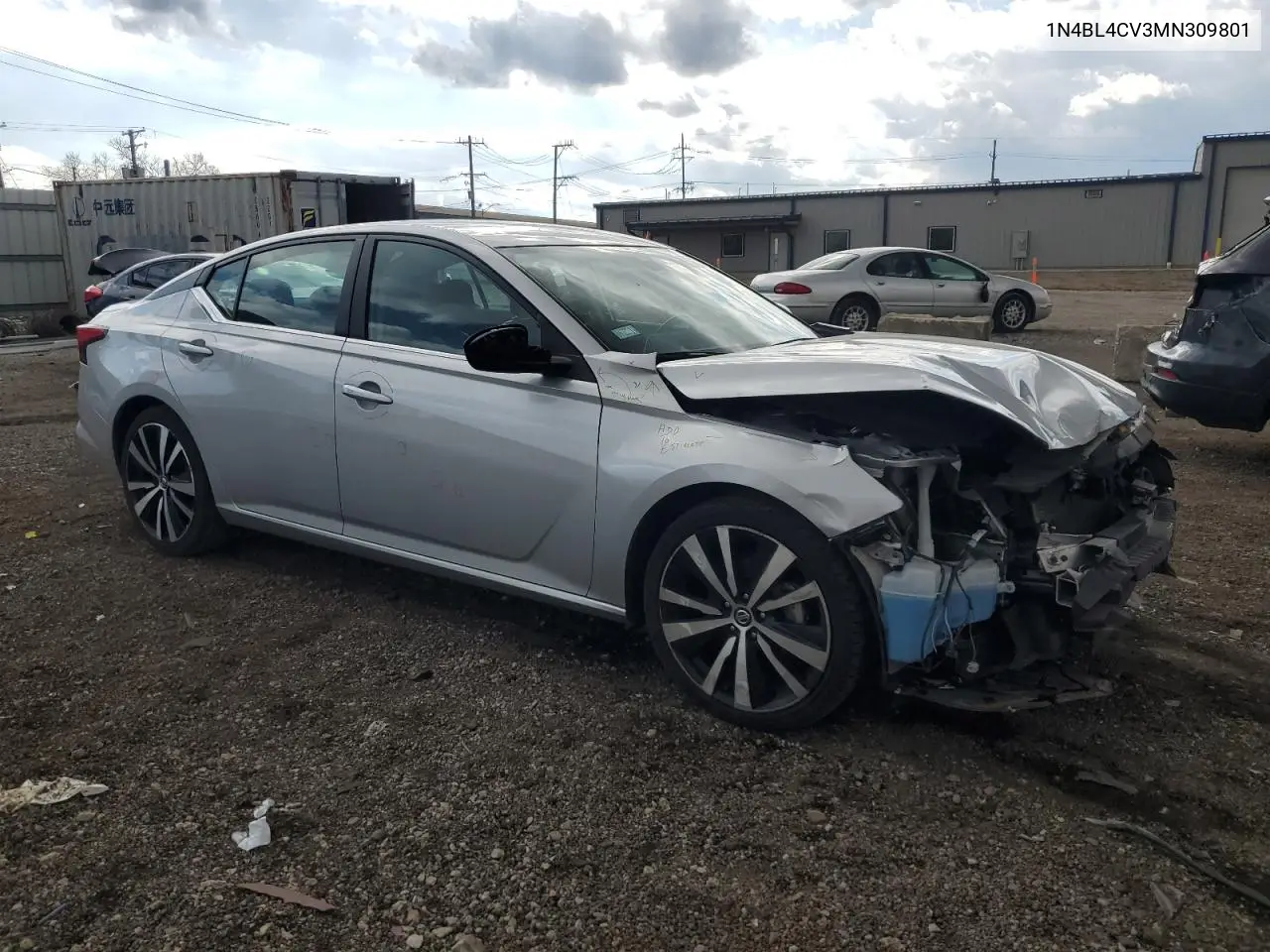 2021 Nissan Altima Sr VIN: 1N4BL4CV3MN309801 Lot: 50816615