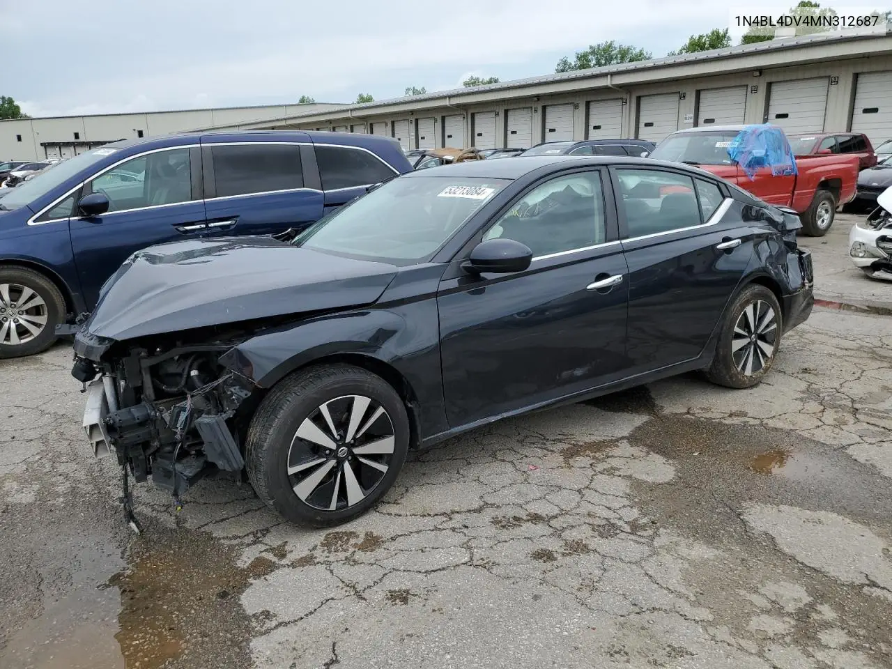 2021 Nissan Altima Sv VIN: 1N4BL4DV4MN312687 Lot: 53213084