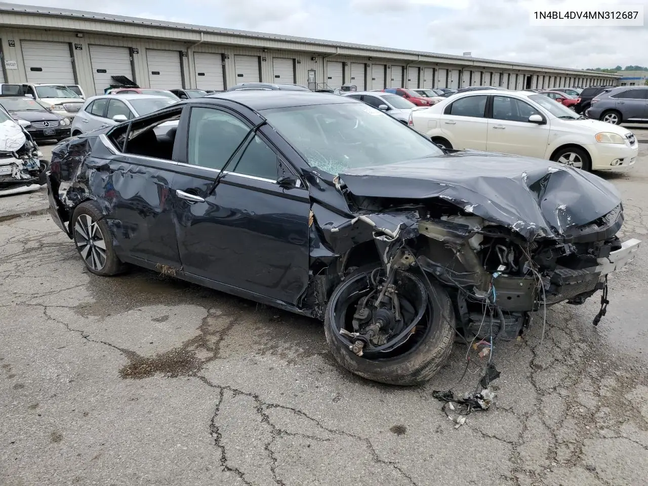 2021 Nissan Altima Sv VIN: 1N4BL4DV4MN312687 Lot: 53213084