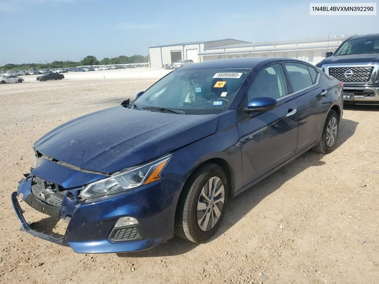 2021 Nissan Altima S VIN: 1N4BL4BVXMN392290 Lot: 56895085