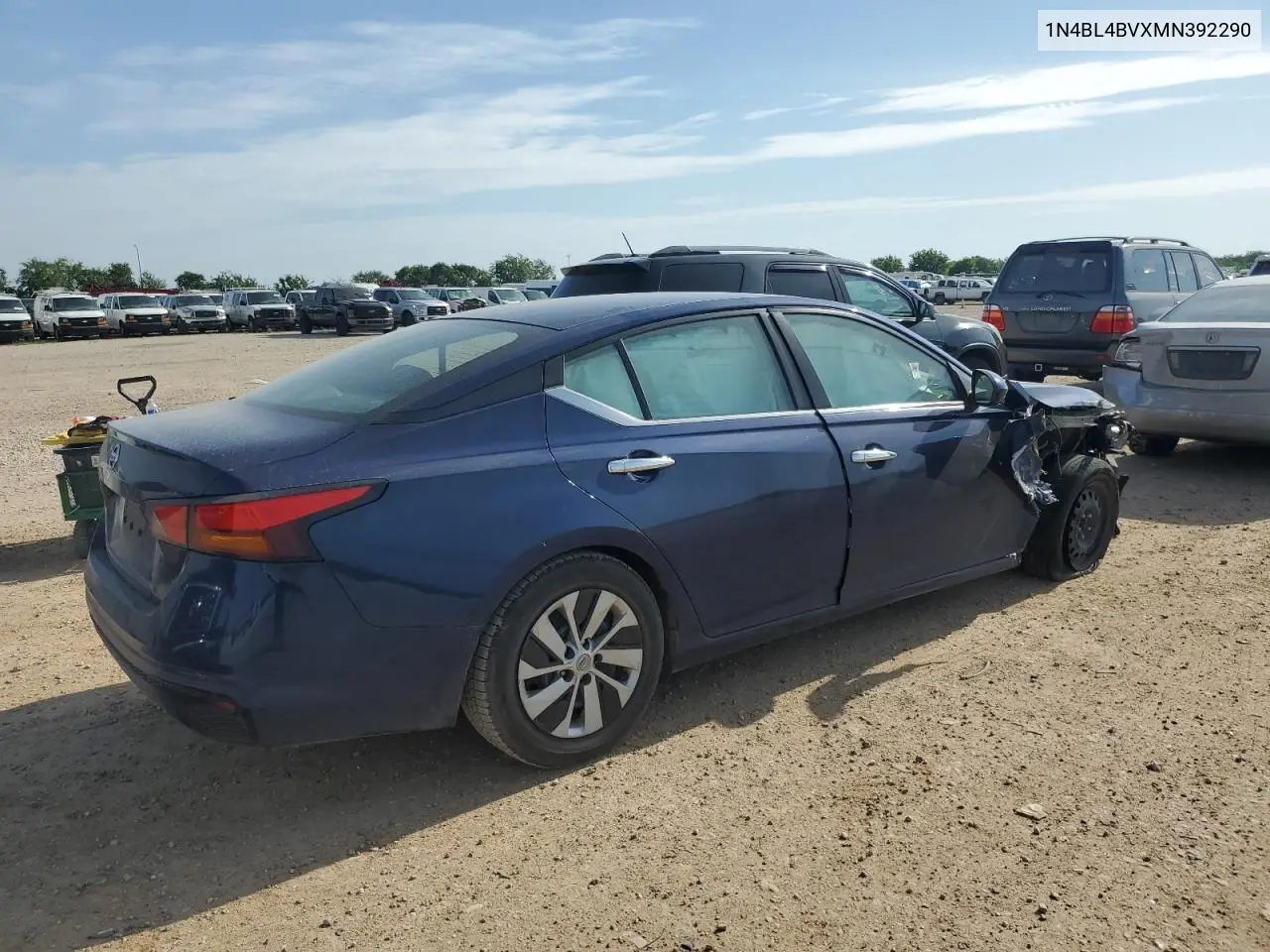 2021 Nissan Altima S VIN: 1N4BL4BVXMN392290 Lot: 56895085