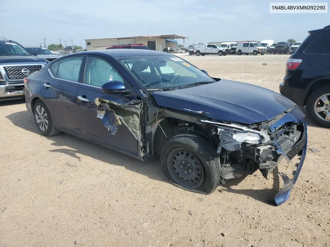 2021 Nissan Altima S VIN: 1N4BL4BVXMN392290 Lot: 56895085