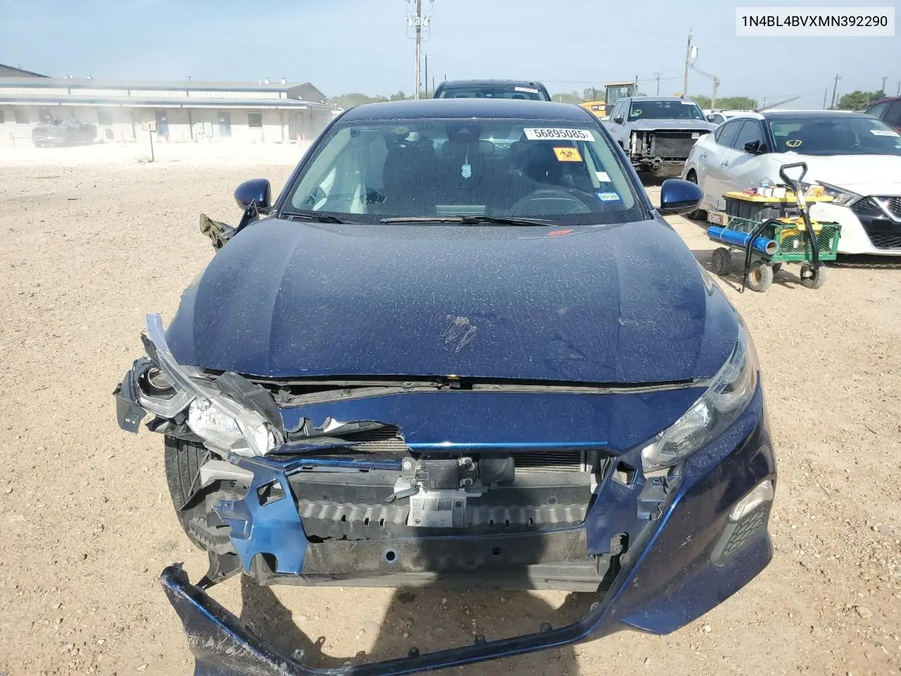 2021 Nissan Altima S VIN: 1N4BL4BVXMN392290 Lot: 56895085