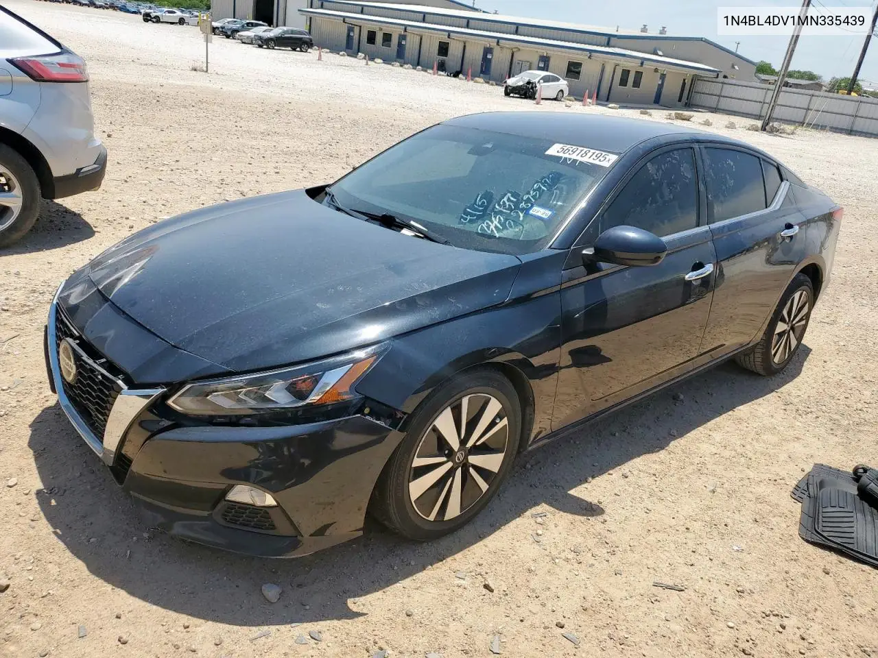 2021 Nissan Altima Sv VIN: 1N4BL4DV1MN335439 Lot: 56918195