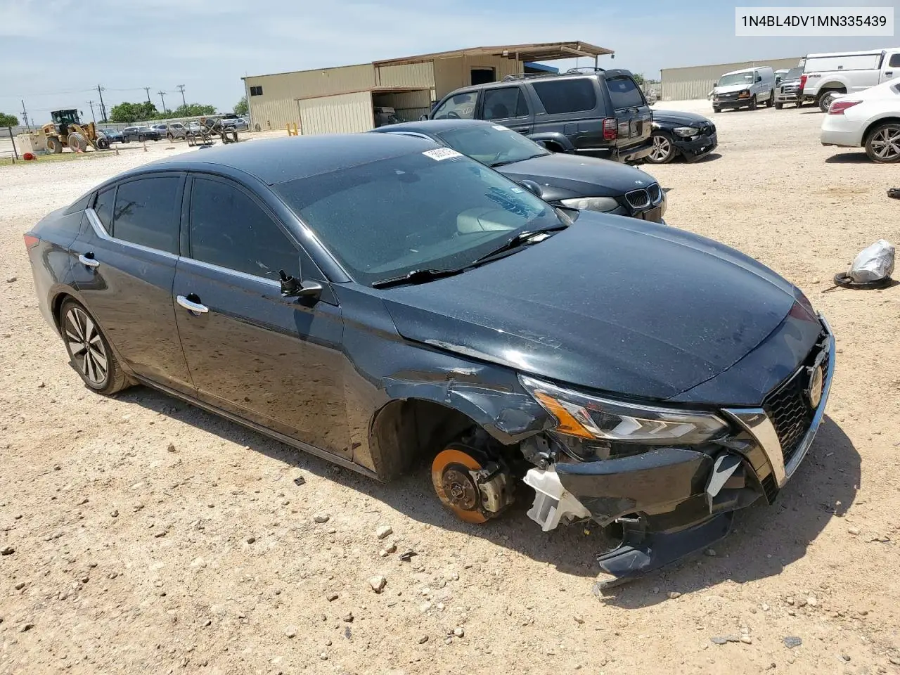 2021 Nissan Altima Sv VIN: 1N4BL4DV1MN335439 Lot: 56918195