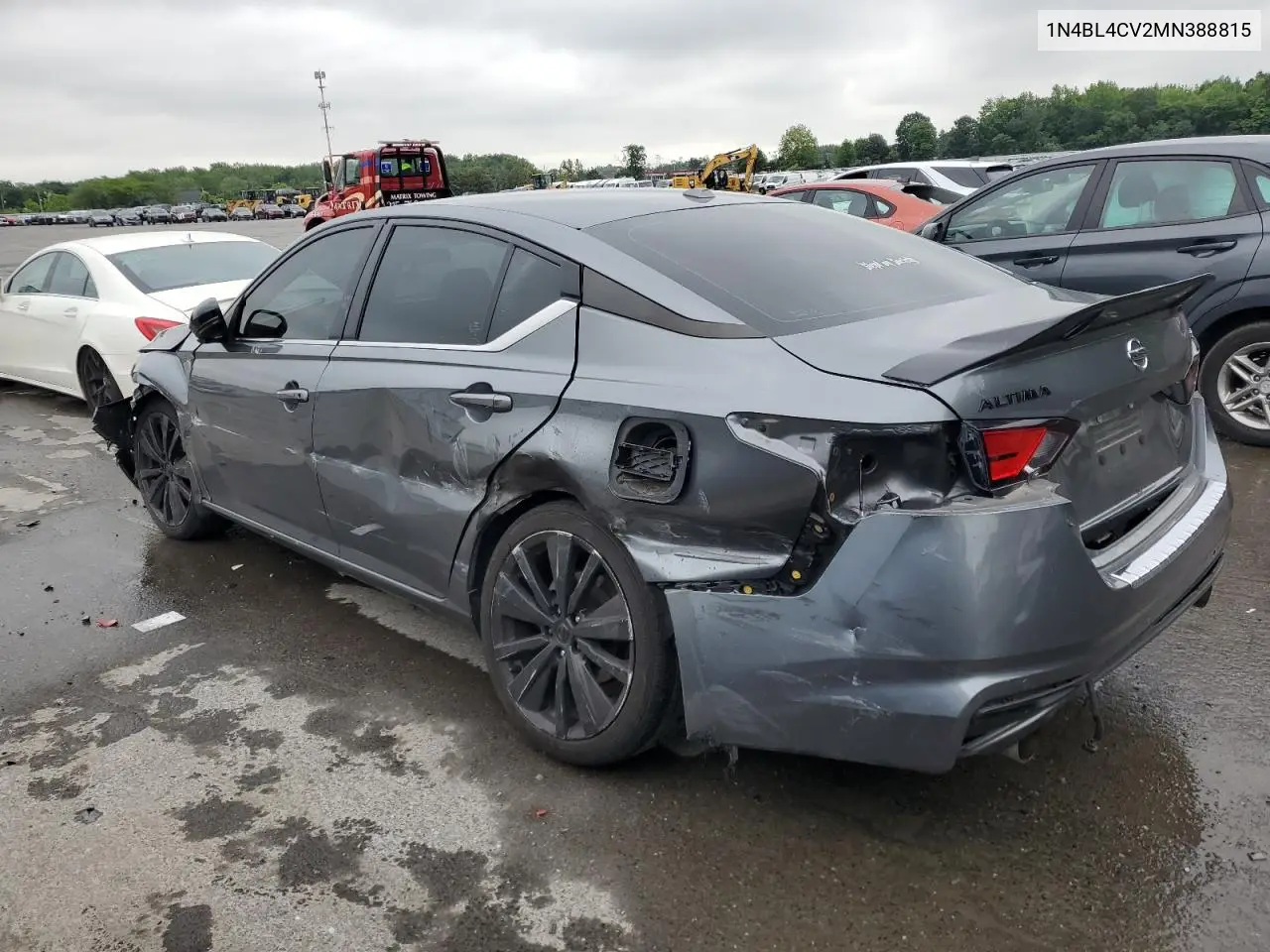 2021 Nissan Altima Sr VIN: 1N4BL4CV2MN388815 Lot: 58785435
