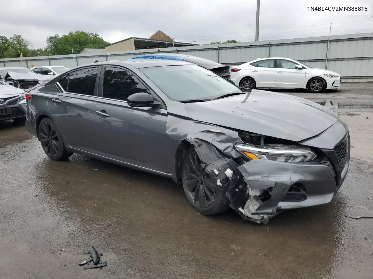 2021 Nissan Altima Sr VIN: 1N4BL4CV2MN388815 Lot: 58785435