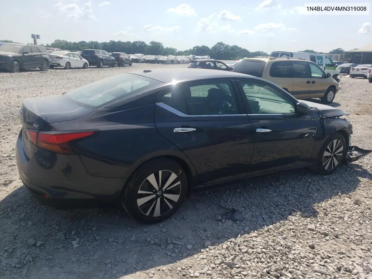 2021 Nissan Altima Sv VIN: 1N4BL4DV4MN319008 Lot: 61765845