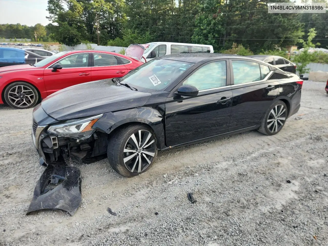 2021 Nissan Altima Sr VIN: 1N4BL4CV9MN318986 Lot: 62238115