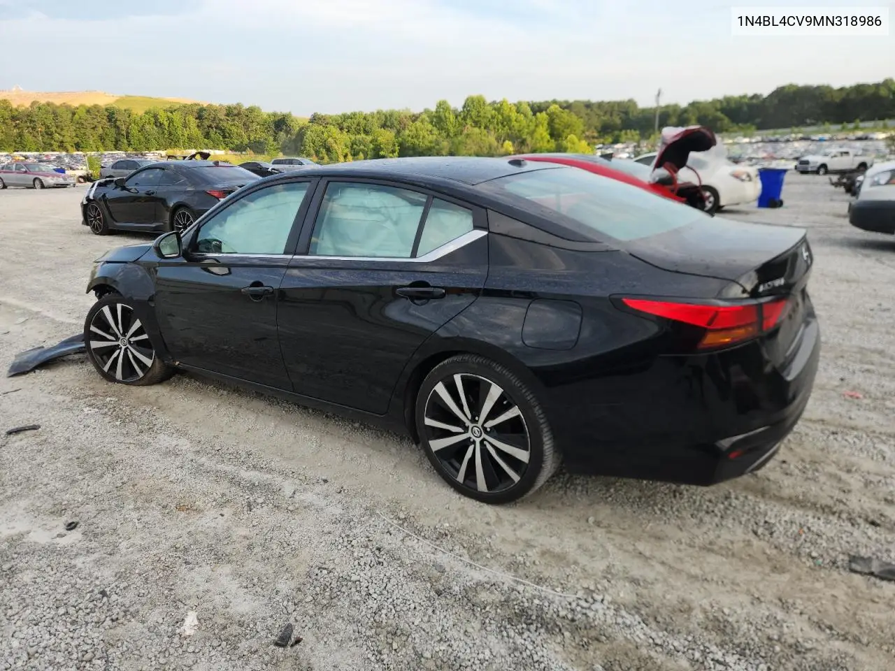 2021 Nissan Altima Sr VIN: 1N4BL4CV9MN318986 Lot: 62238115