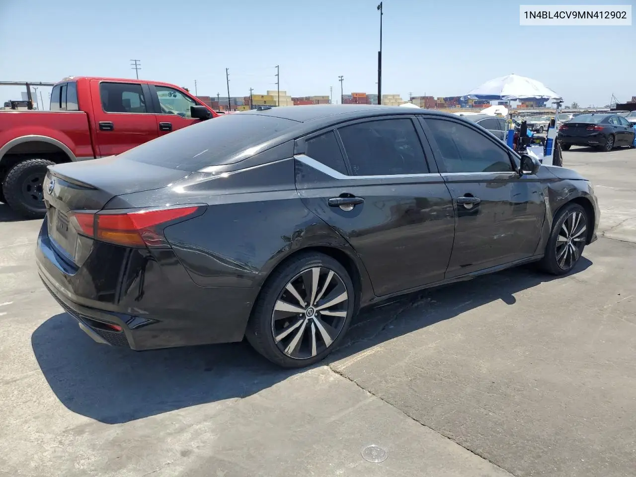 2021 Nissan Altima Sr VIN: 1N4BL4CV9MN412902 Lot: 62746495