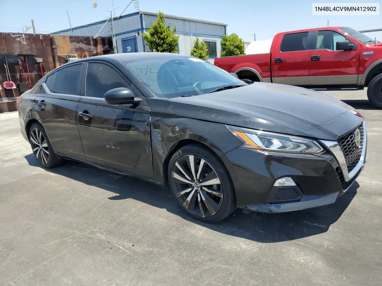 2021 Nissan Altima Sr VIN: 1N4BL4CV9MN412902 Lot: 62746495