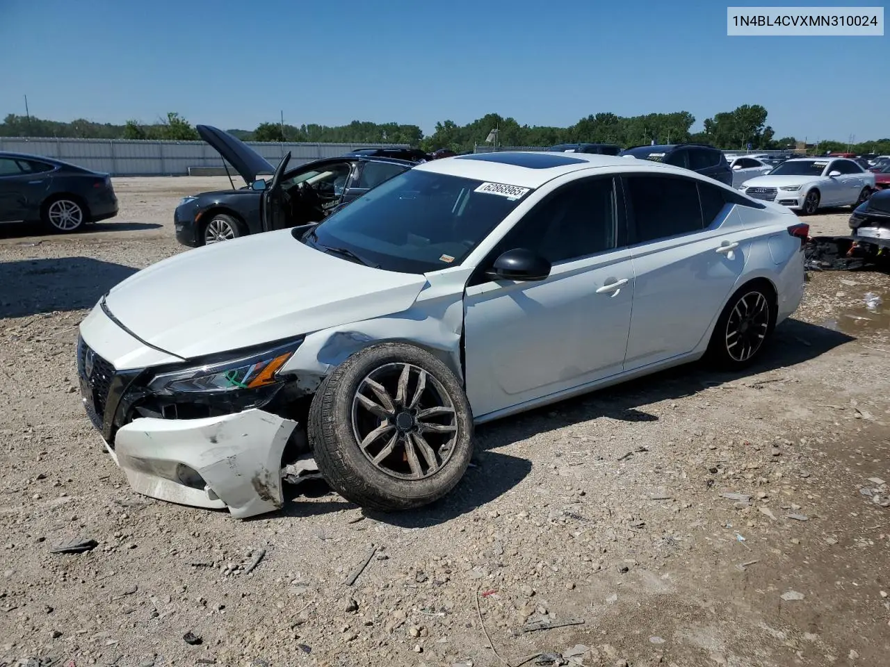 2021 Nissan Altima Sr VIN: 1N4BL4CVXMN310024 Lot: 62868965