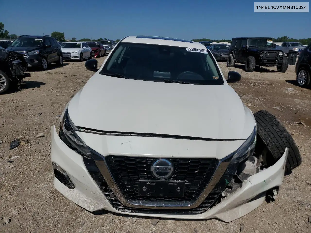 2021 Nissan Altima Sr VIN: 1N4BL4CVXMN310024 Lot: 62868965